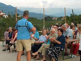 srečanje ZB harmonikaš je diktiral razpoloženje